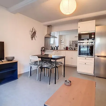 T2 Centre-ville Luc-sur-mer, A 30m Plage, Wifi, 4 Pers - Fr-1-746-13 Apartmán *